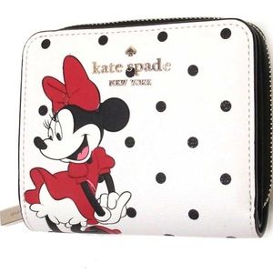 Kate Spade Polka Dot Minnie Mouse Wallet